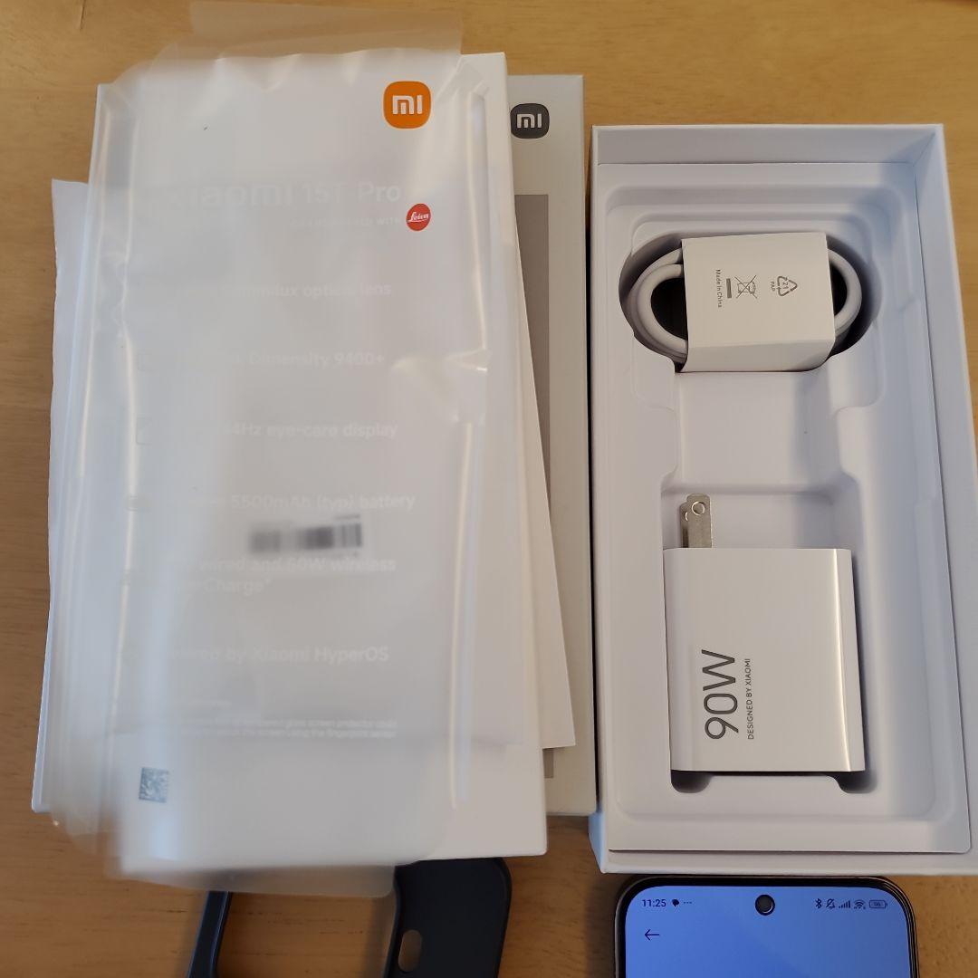 Xiaomi15TPro256GB simフリー ゴールド フォトプリンター付