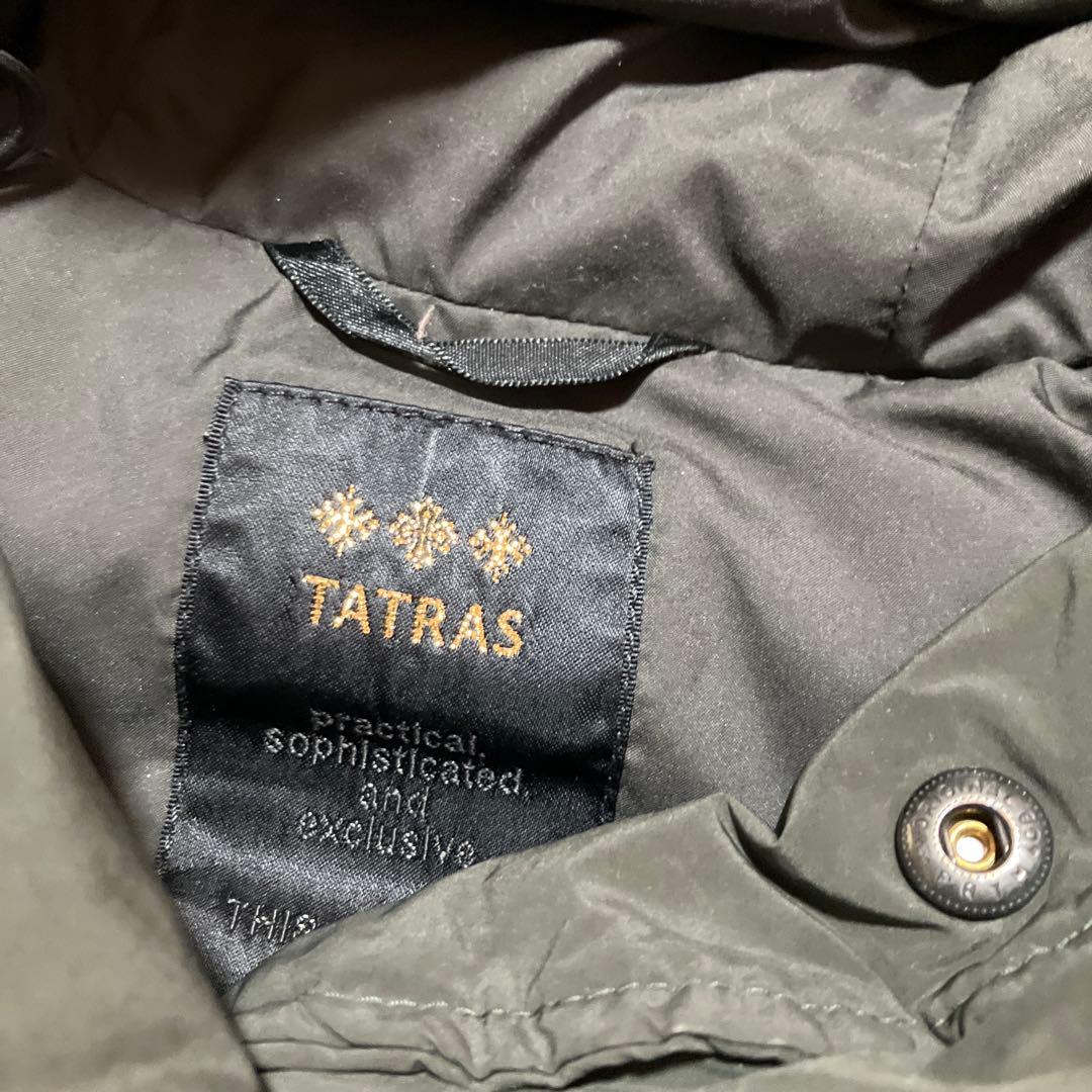 最終価格　TATRAS ダウンジャケット サイズ03 ファー付き　翌日には発送
