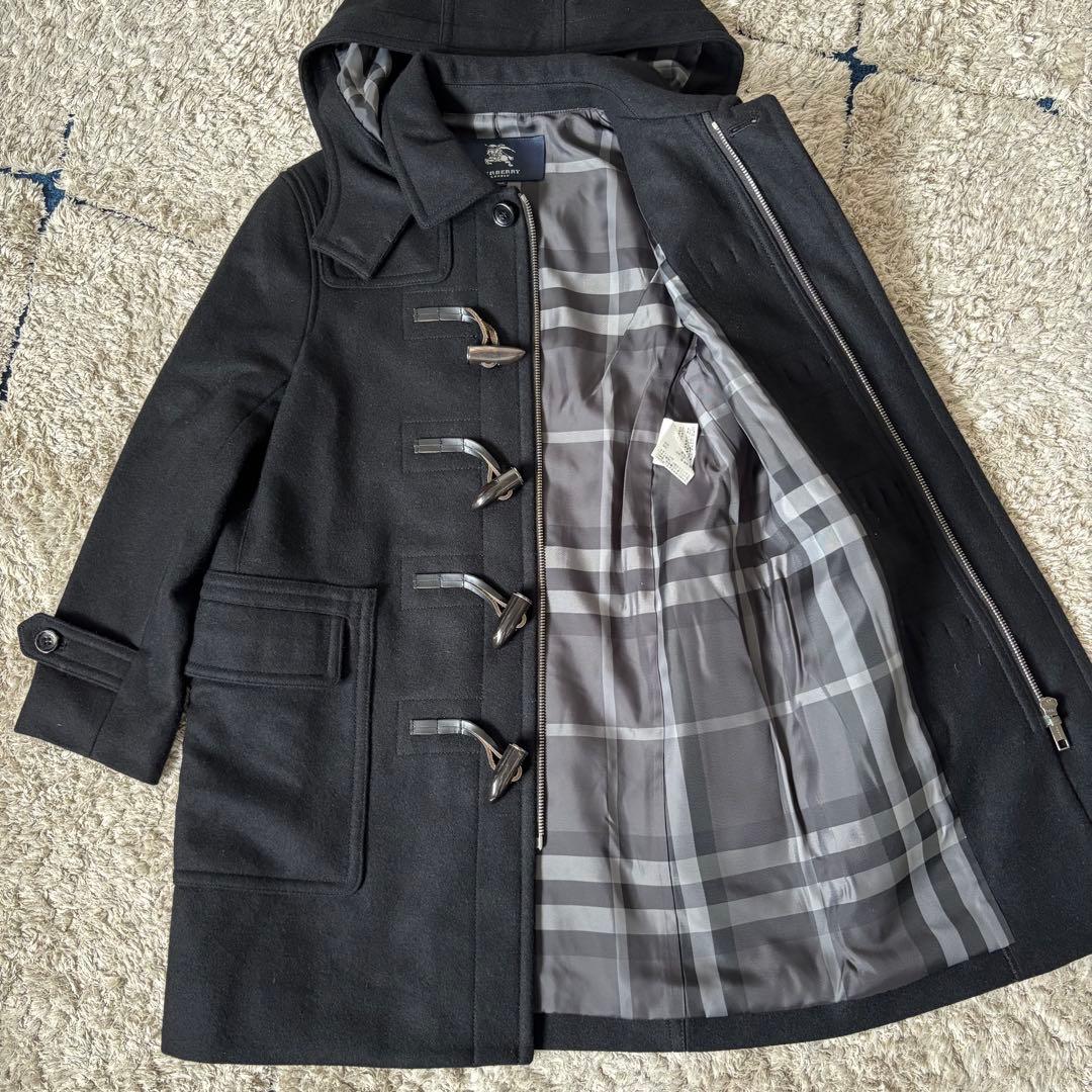【美品✨】バーバリーロンドン　ダッフルコート　カシミヤ　2way ロングコート