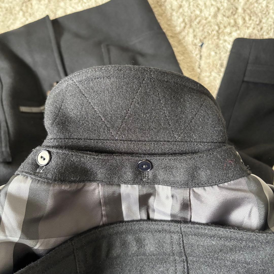 【美品✨】バーバリーロンドン　ダッフルコート　カシミヤ　2way ロングコート