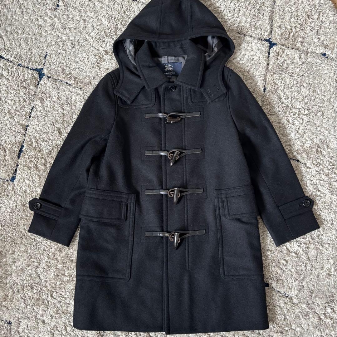 【美品✨】バーバリーロンドン　ダッフルコート　カシミヤ　2way ロングコート