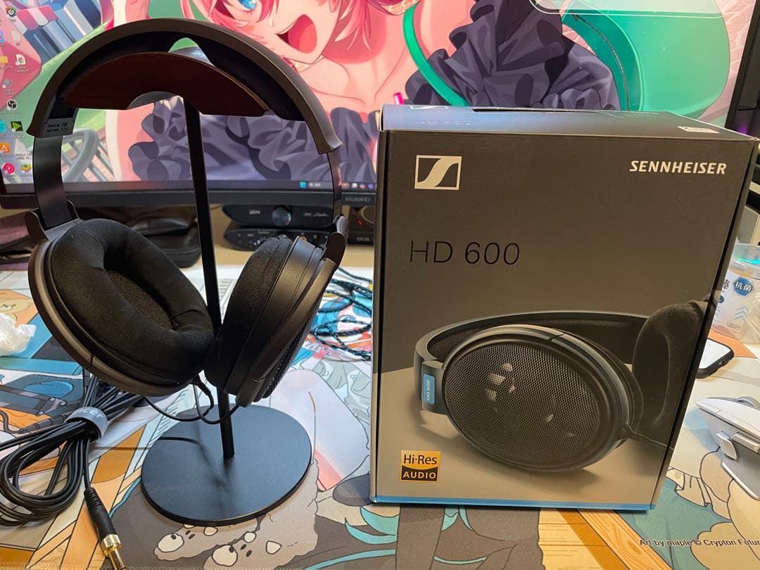 Sennheiser HD600 有線ヘッドホン 美品