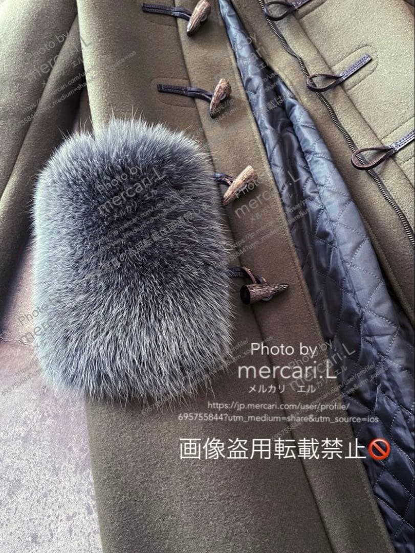 【短期出品】ボーダーズ borders at balcony ダッフルコート