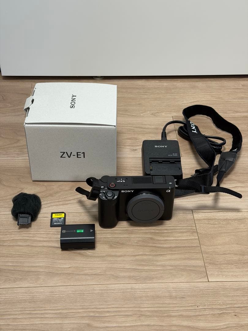 2025年9月購入 保証期間内SONY ZV-E1 ブラック おまけ付き
