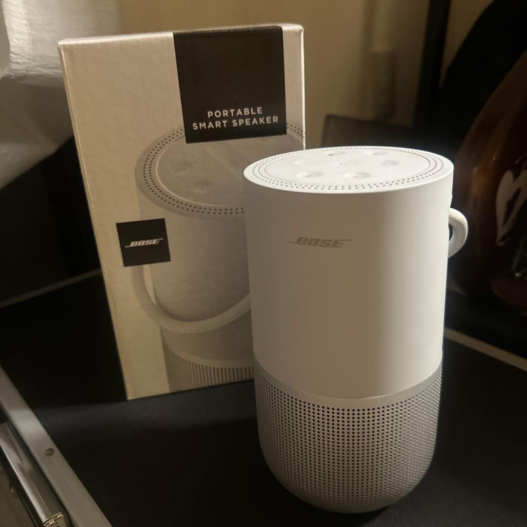 ［新品同様］BOSE ポータブルスマートスピーカー ホワイト