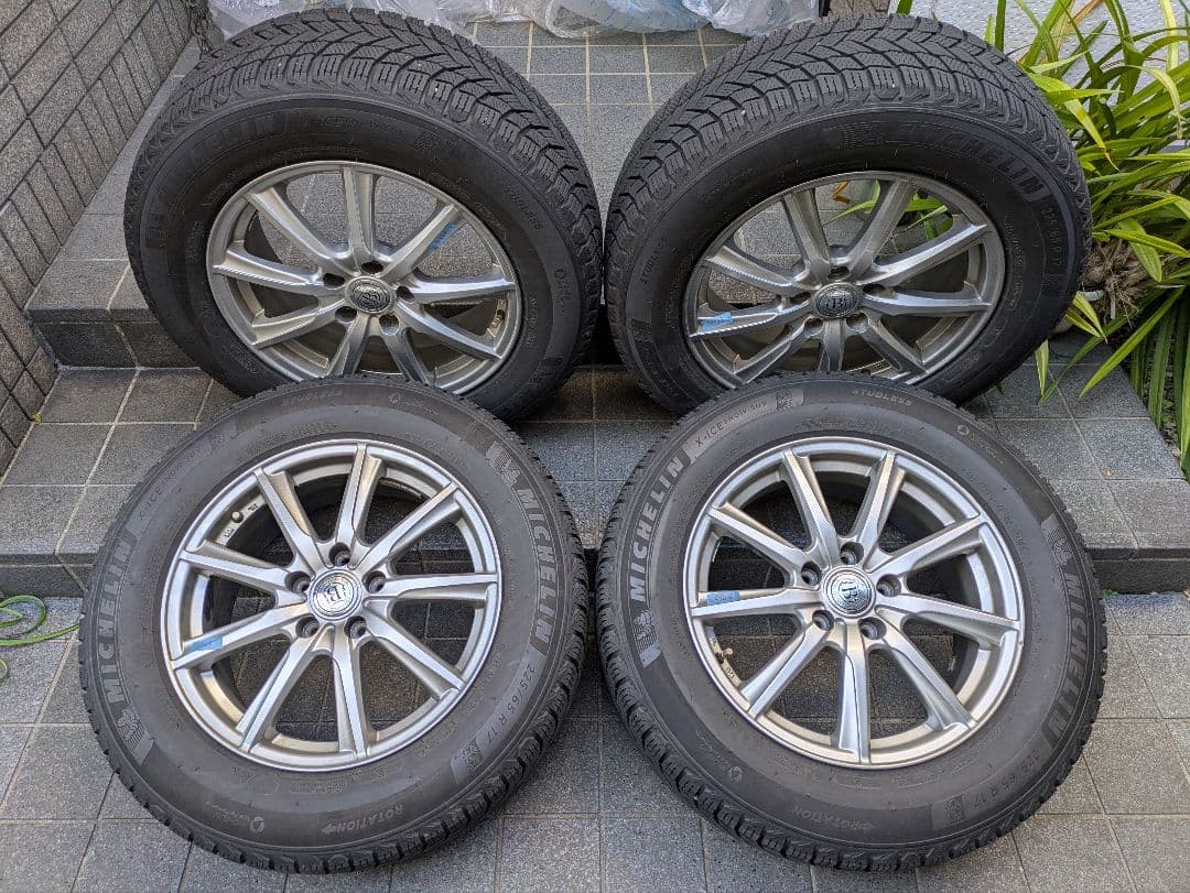 ミシュラン スタッドレス　225/65 R17タイヤ ホイールセット