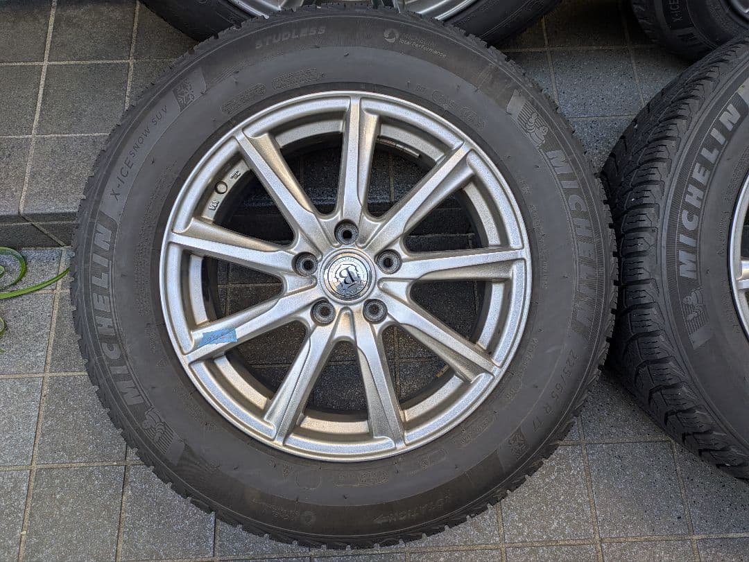 ミシュラン スタッドレス　225/65 R17タイヤ ホイールセット
