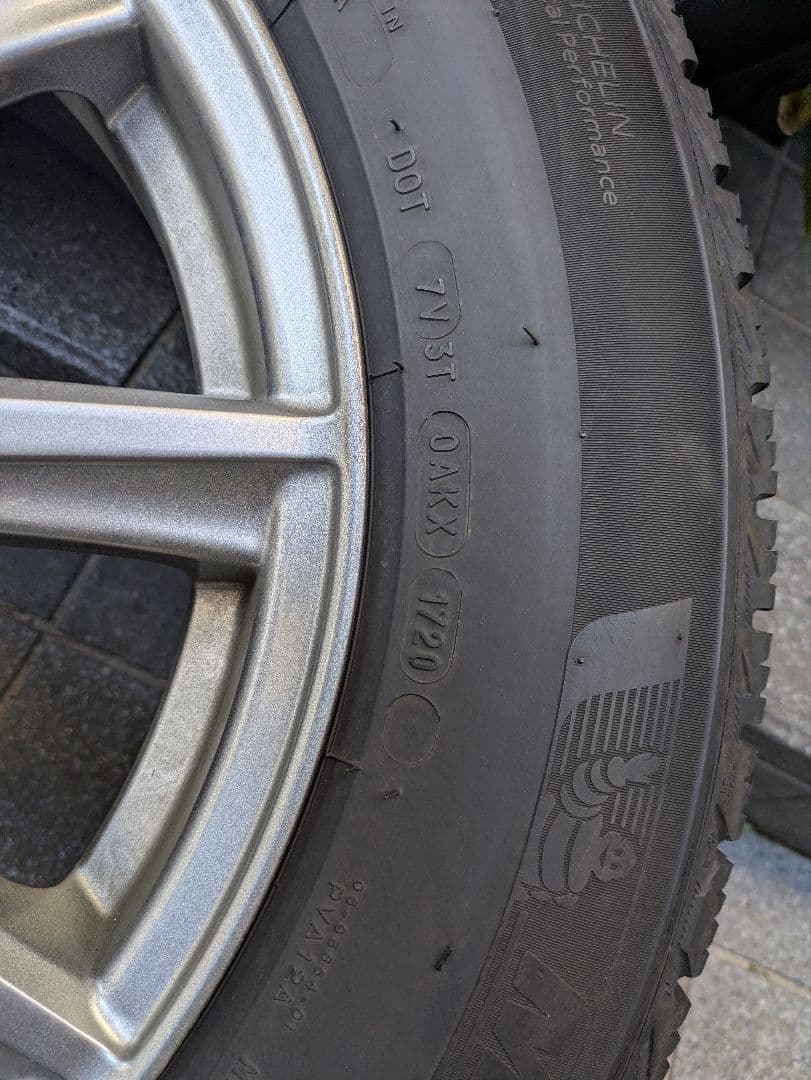 ミシュラン スタッドレス　225/65 R17タイヤ ホイールセット