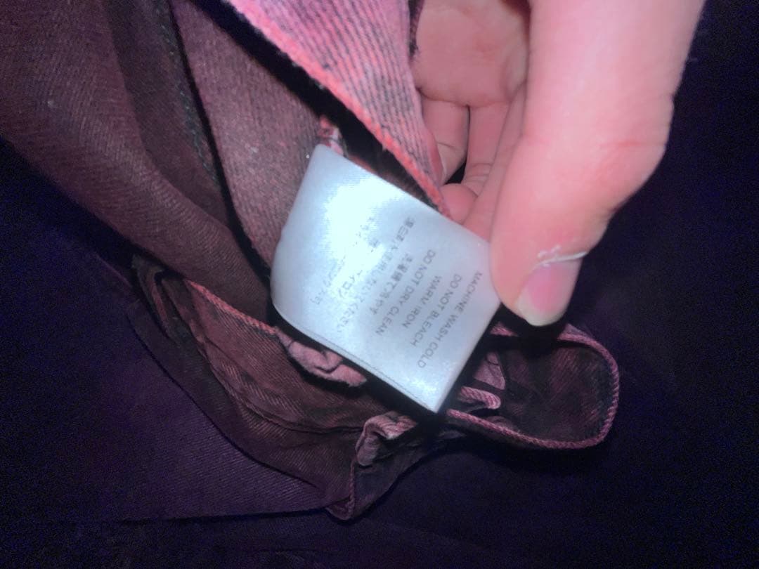 Yardsale 赤紫 ファンタジーデニム