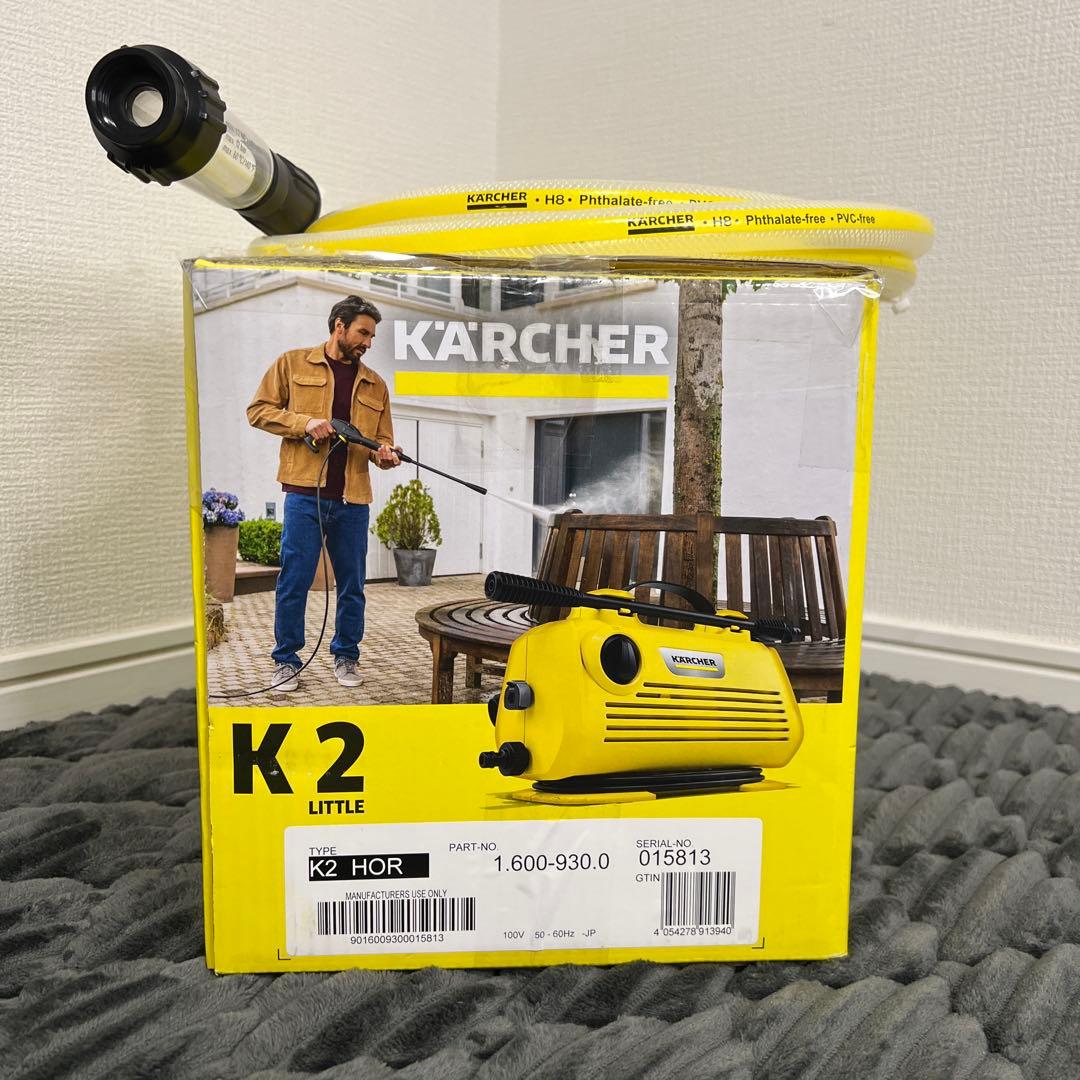 【美品｜家電量販店試射用展示品】ケルヒャーＫ2リトル 高圧洗浄機 オマケ付き