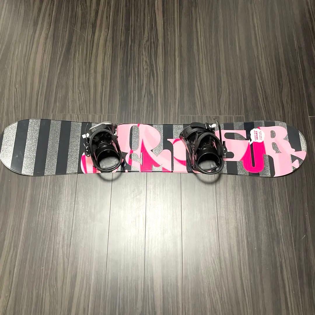 【COSMIC SURF】スノーボード 3点セット 136cm