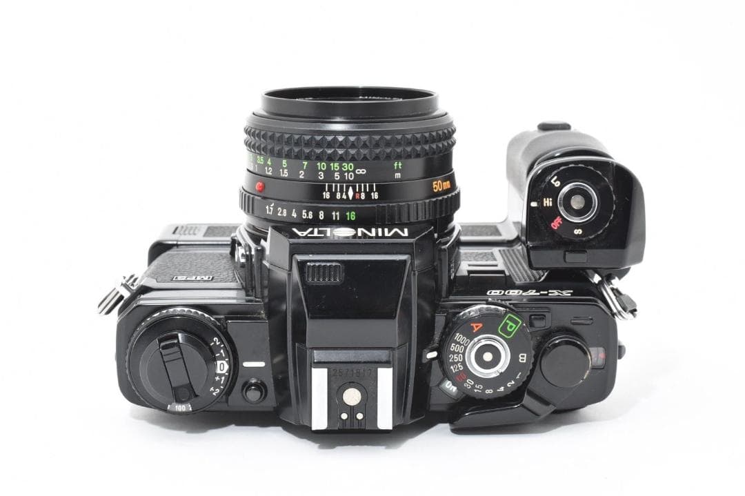 【完動品】MINOLTA X700 50mm F1.7 フィルム一眼カメラ