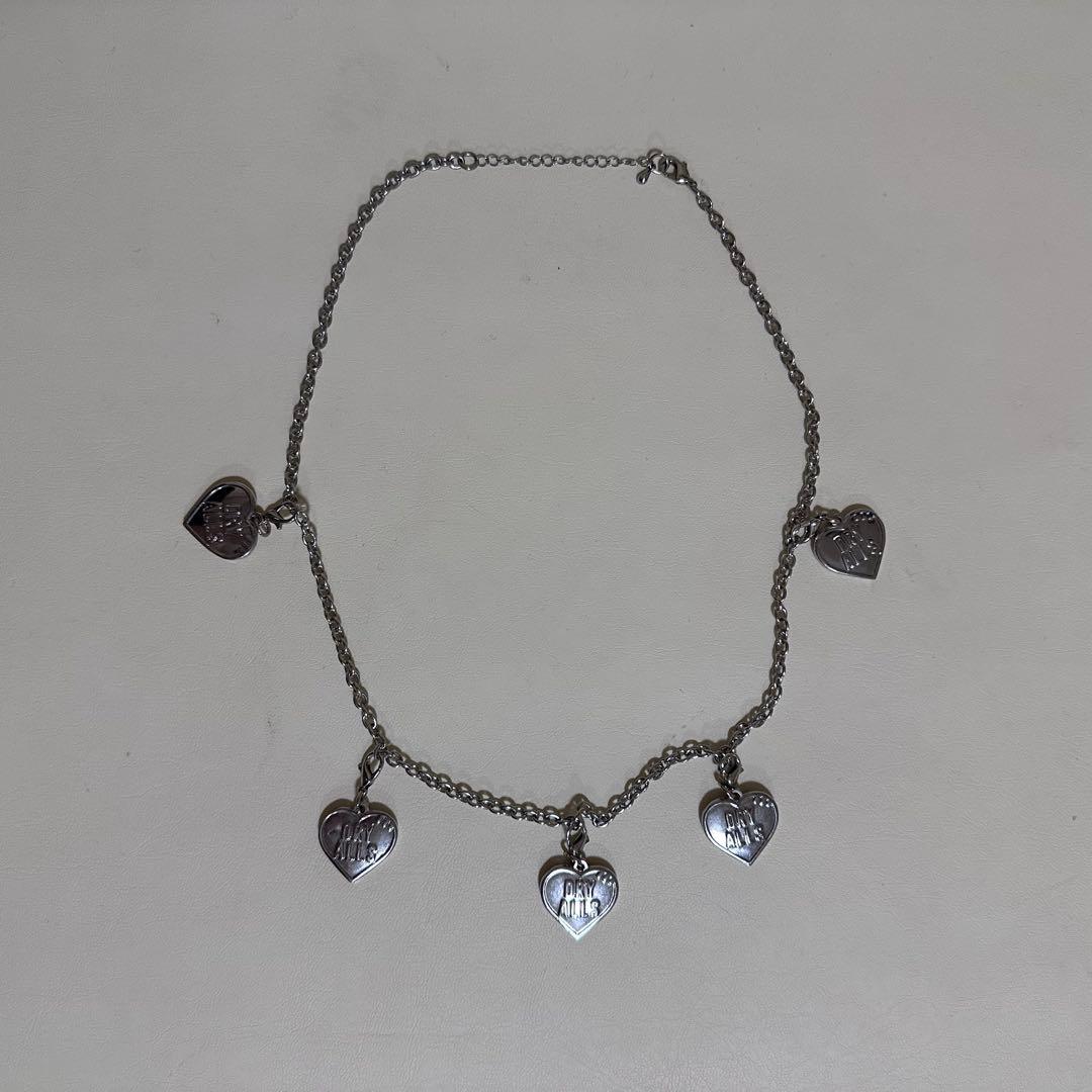 【HUMAN MADE】FIVE HEART NECKLACE Silver