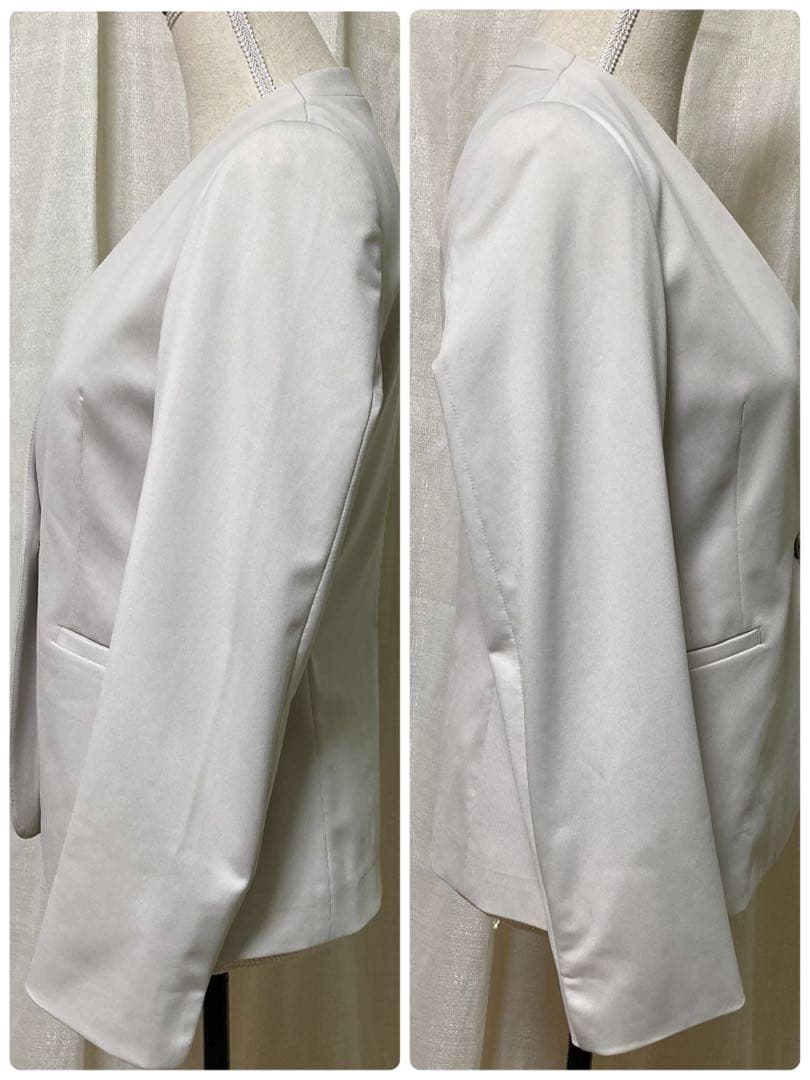 フ*読様 PLST プラステ ポリエステルトリコットカラーレス パンツセットアッ