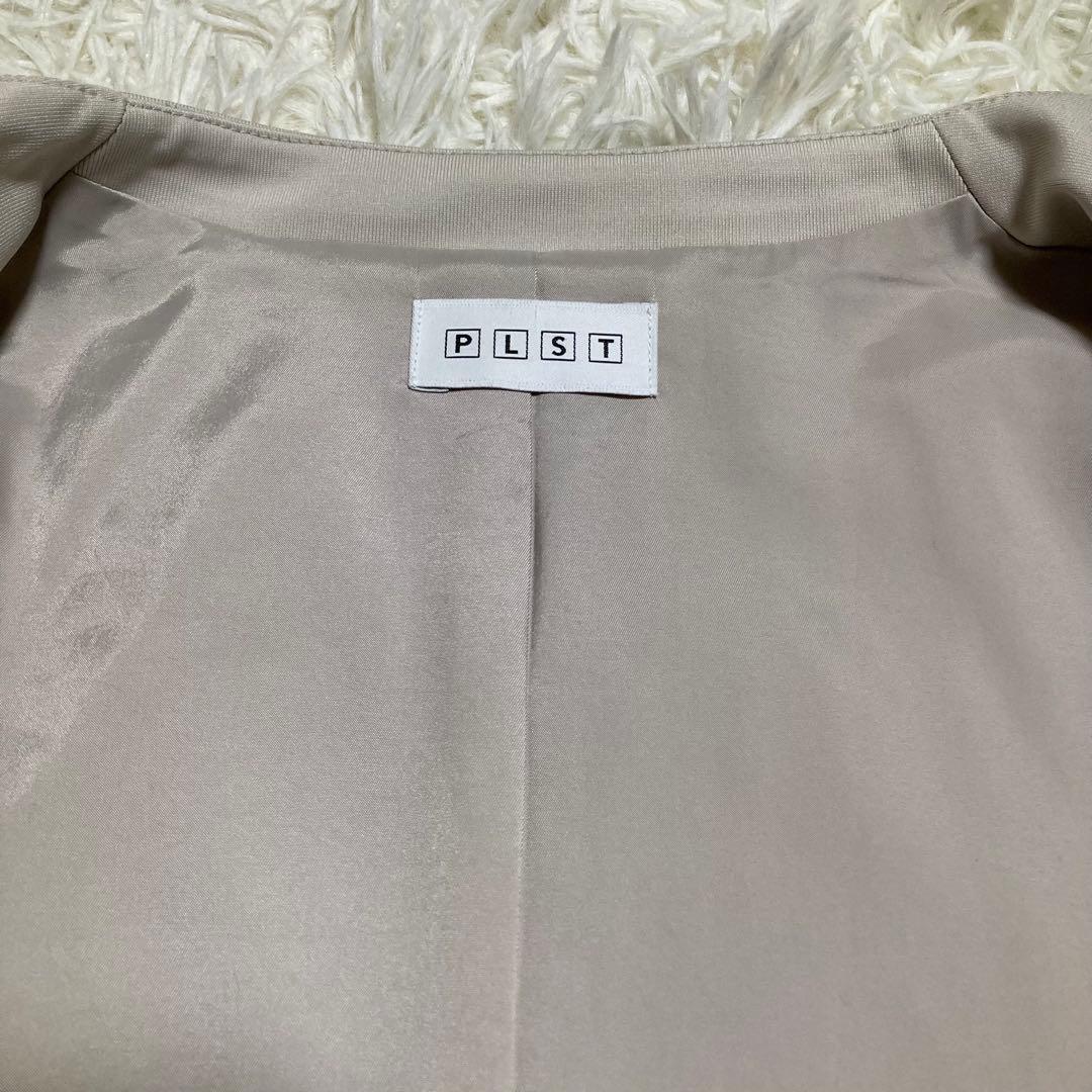 フ*読様 PLST プラステ ポリエステルトリコットカラーレス パンツセットアッ