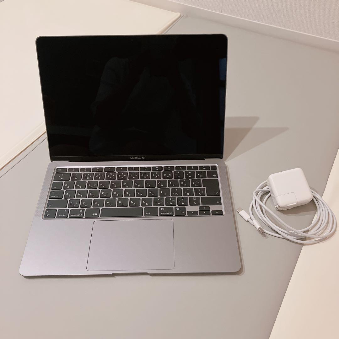 【極美品】放電9回 容量100% 16GB MacBook Air m1
