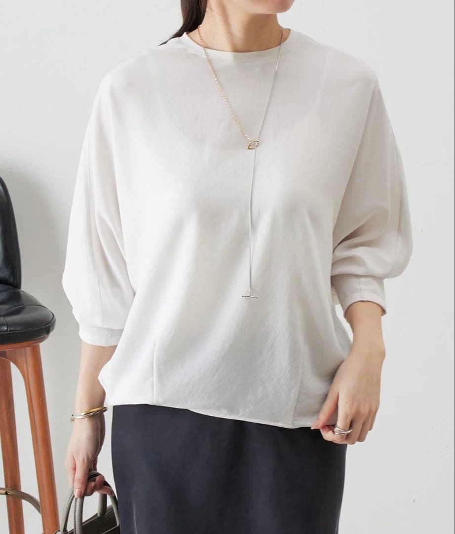 未使用/BEARDSLYビアズリー ストレッチドルマンTシャツ