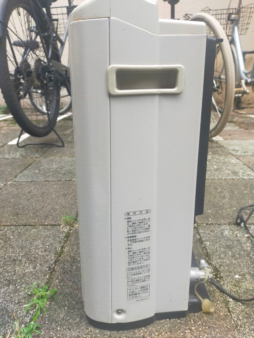 Rinnai ガスファンヒーター 都市ガス用 RC-E5801E 中古品
