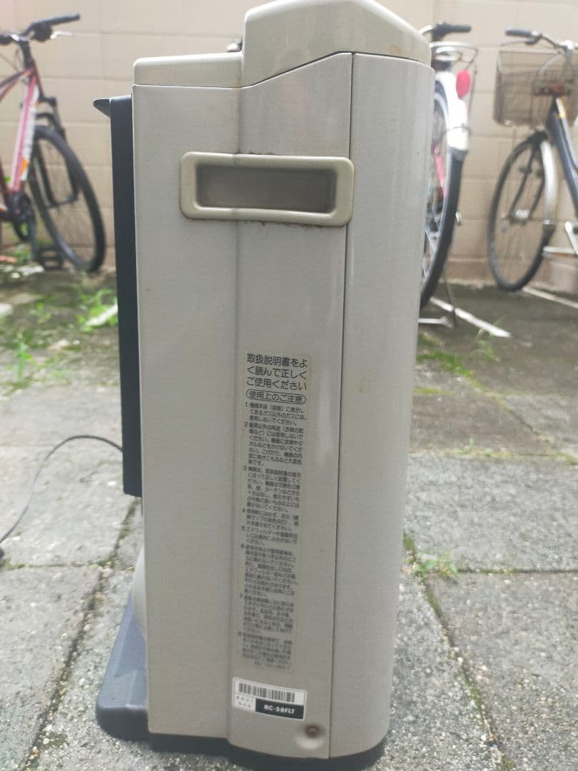 Rinnai ガスファンヒーター 都市ガス用 RC-E5801E 中古品