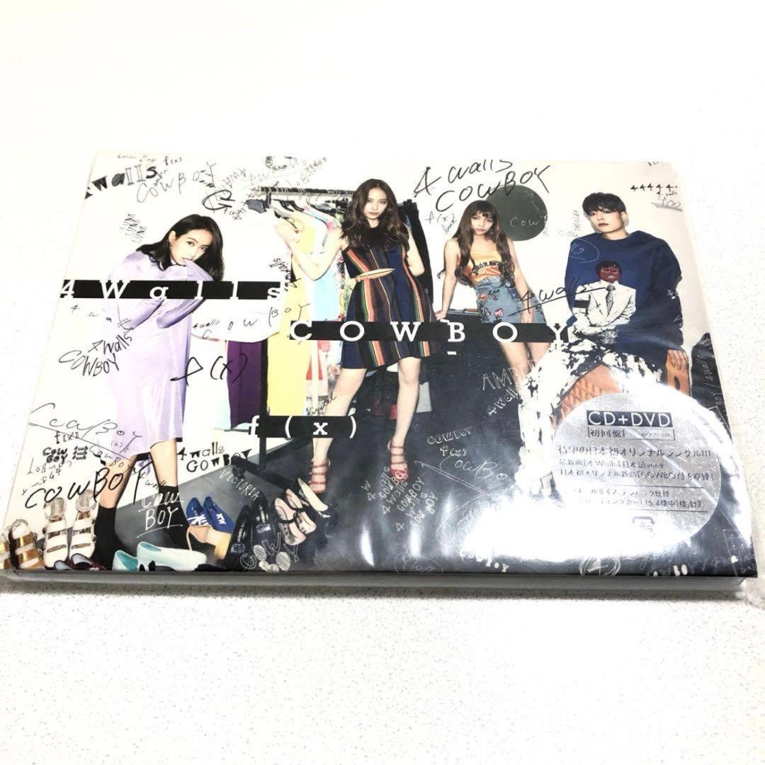 f(x) エフエックス 4Walls/COWBOY CD DVD 国内盤 廃盤