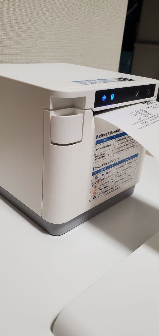 スター精密サーマルプリンタ&ドロアMCP31LB　エアレジBluetooth確認