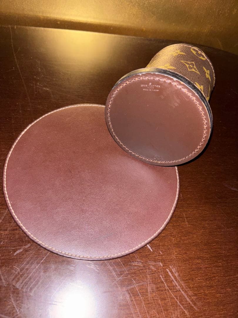 Louis Vuitton レザーモノグラム小物入れ