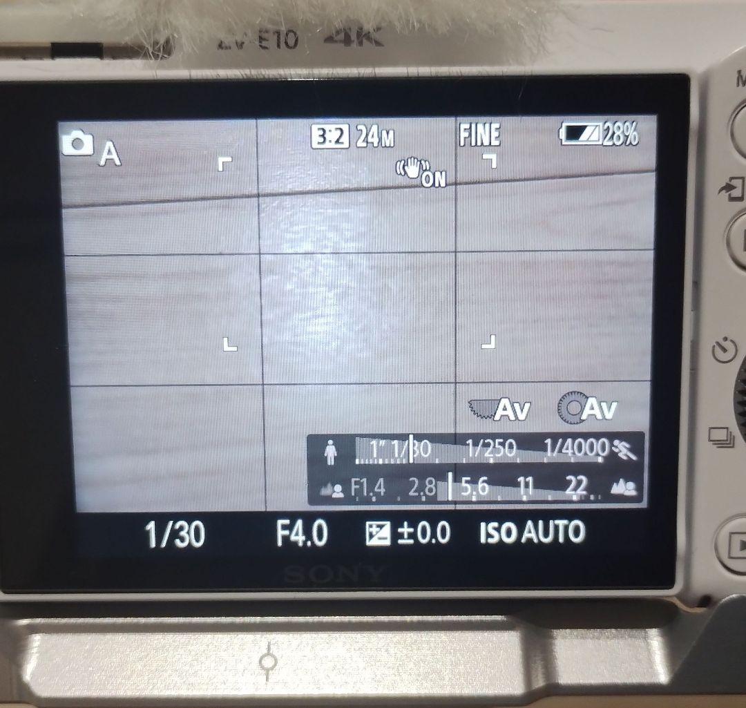 SONY ZV-E10 パワーズームレンズキット　完動品