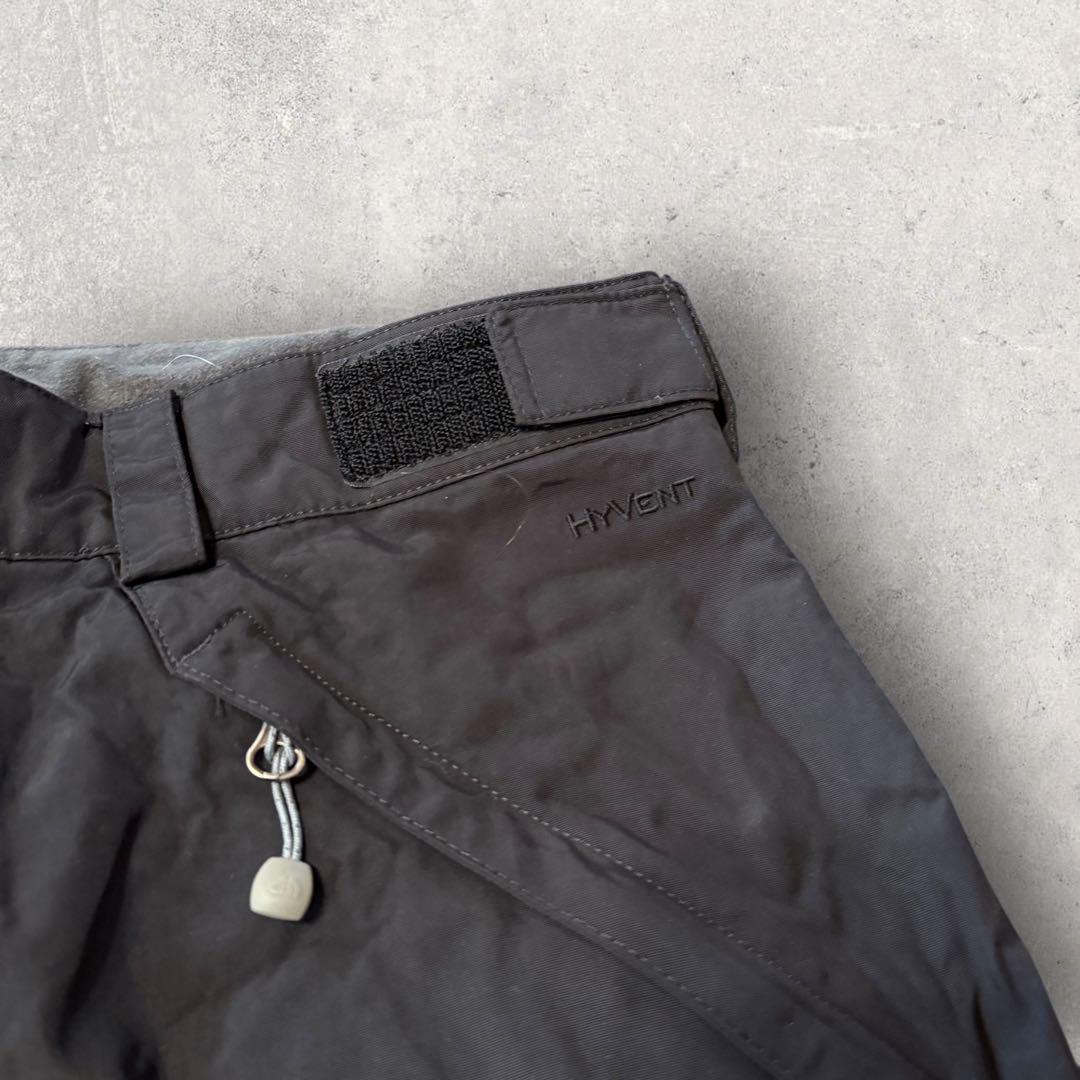 【ザ・ノースフェイス】スキー　スノボーパンツ　黒　M 刺繍ロゴ　ハイベント　k