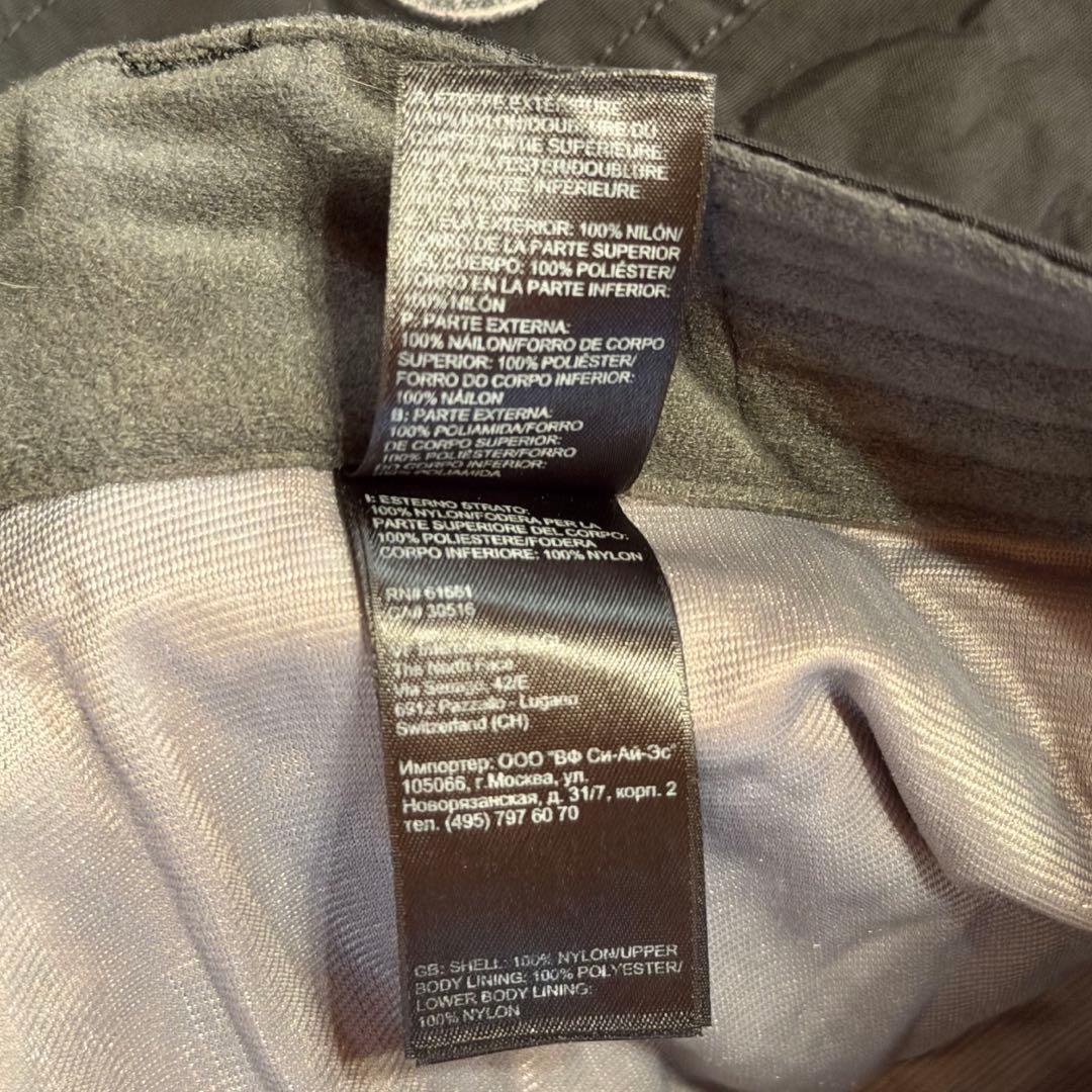 【ザ・ノースフェイス】スキー　スノボーパンツ　黒　M 刺繍ロゴ　ハイベント　k