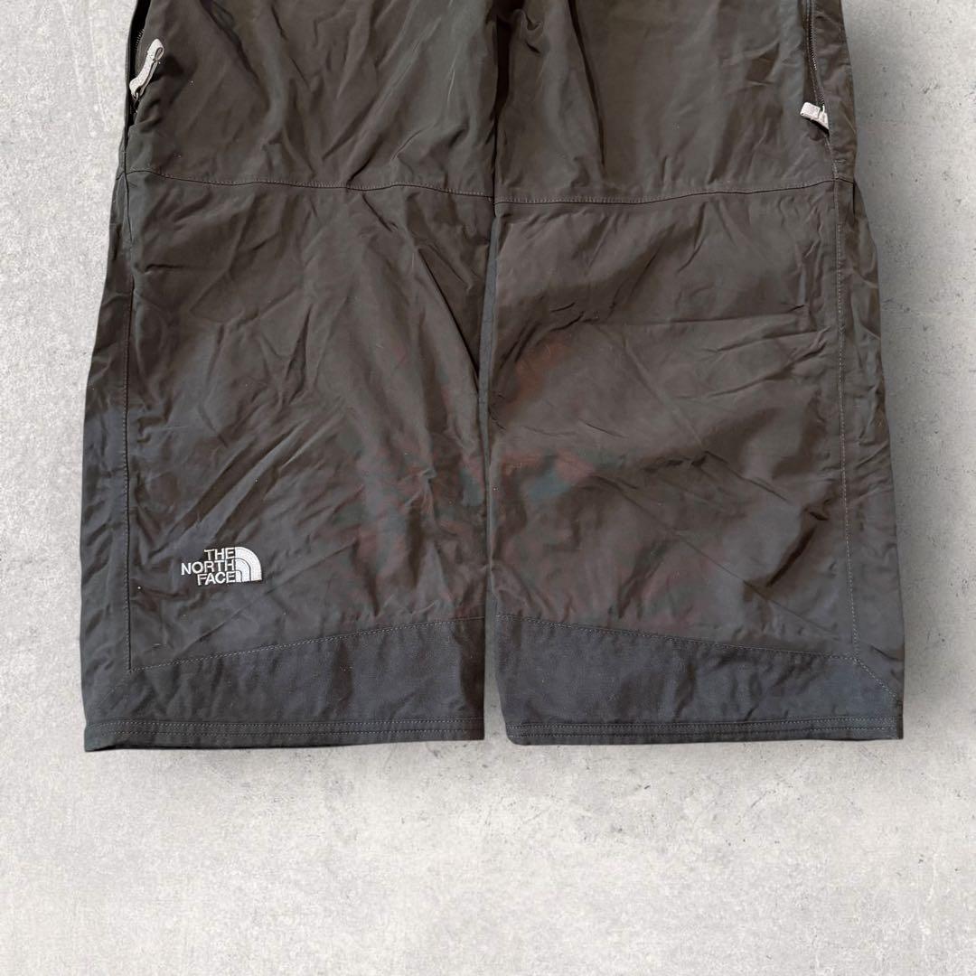 【ザ・ノースフェイス】スキー　スノボーパンツ　黒　M 刺繍ロゴ　ハイベント　k