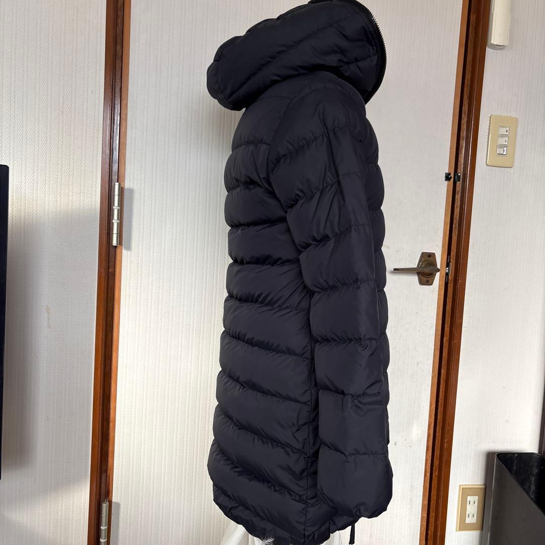 DUVETICA フード付きダウンジャケット 44 ネイビー