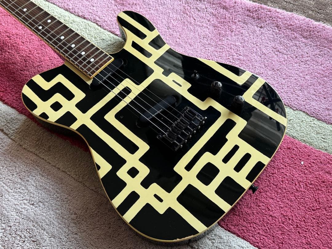 白文字FGI TE-95HT 布袋寅泰　HOTEI 布袋ギター　フェルナンデス