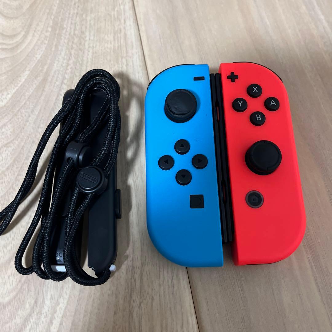 【美品】Nintendo Switch 本体 ネオンレッド/ネオンブルー付属品付