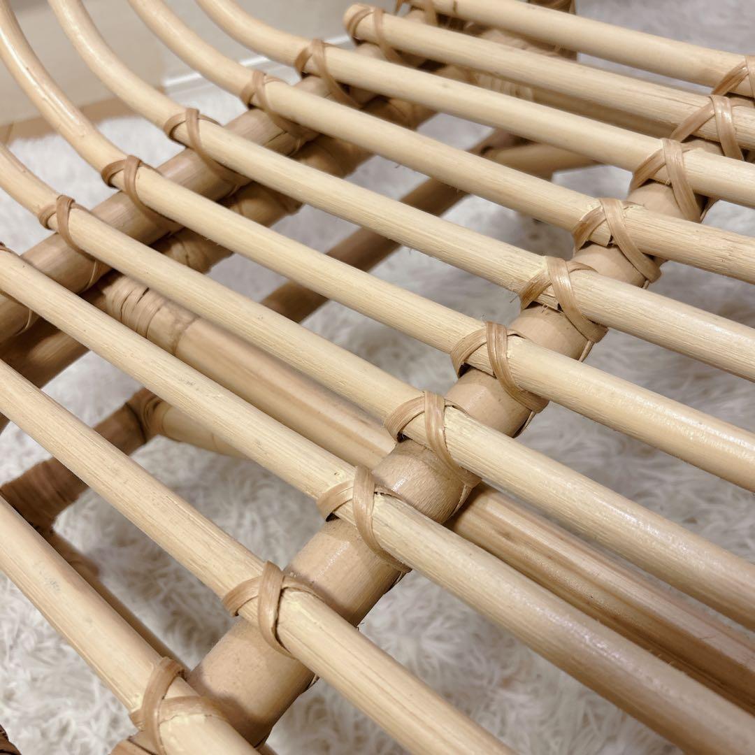 【美品】IKEA BUSKBO 籐椅子 ブスクボー ラタンチェア 送料無料