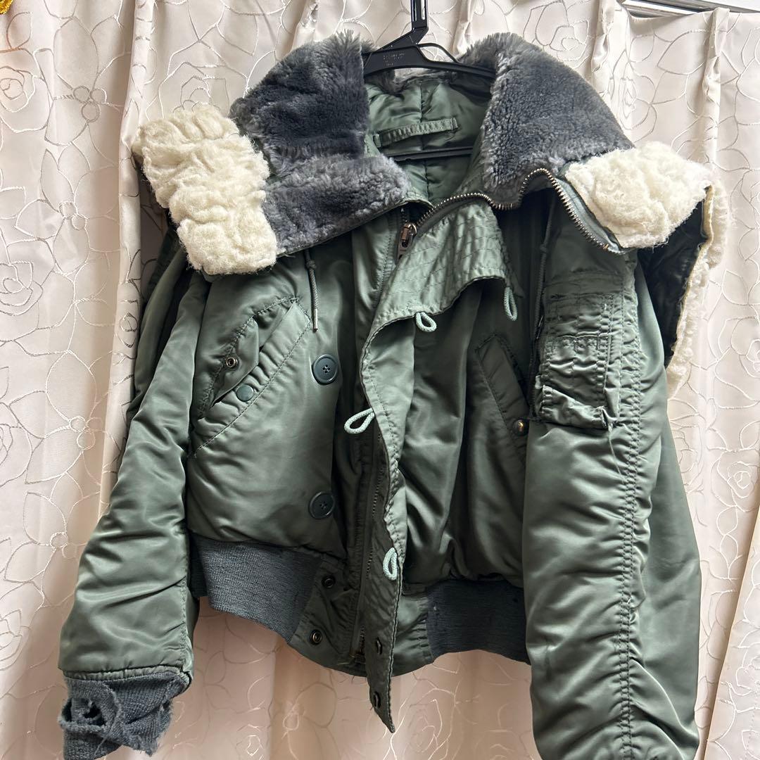 n2b フライトジャケット　丈短め