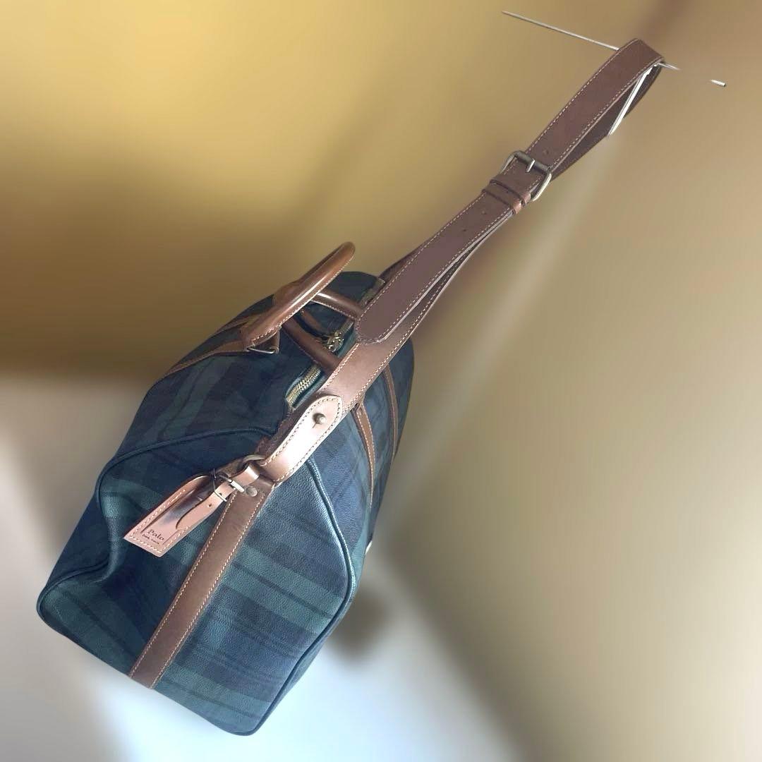 【美品】ポロラルフローレン2way ボストンバッグショルダー大容量PVC