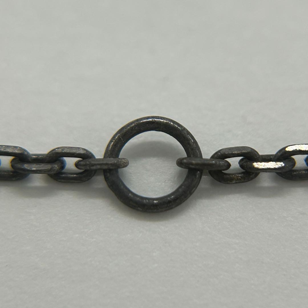 グッチ GUCCI カットアウトG クロス ネックレス ブラックコーティング