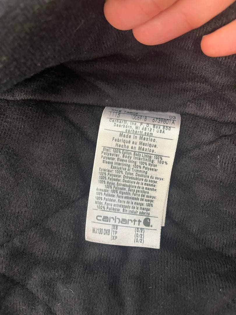 カーハート　アクティブジャケット　ダークブラウン