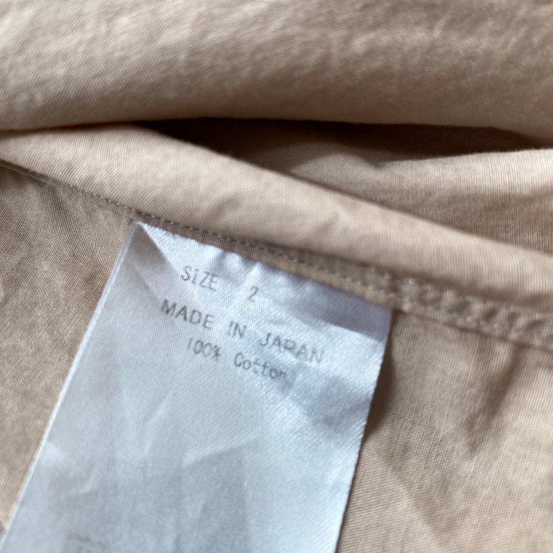 MARKAWARE マーカウェア コットンバンドカラーシャツ 2