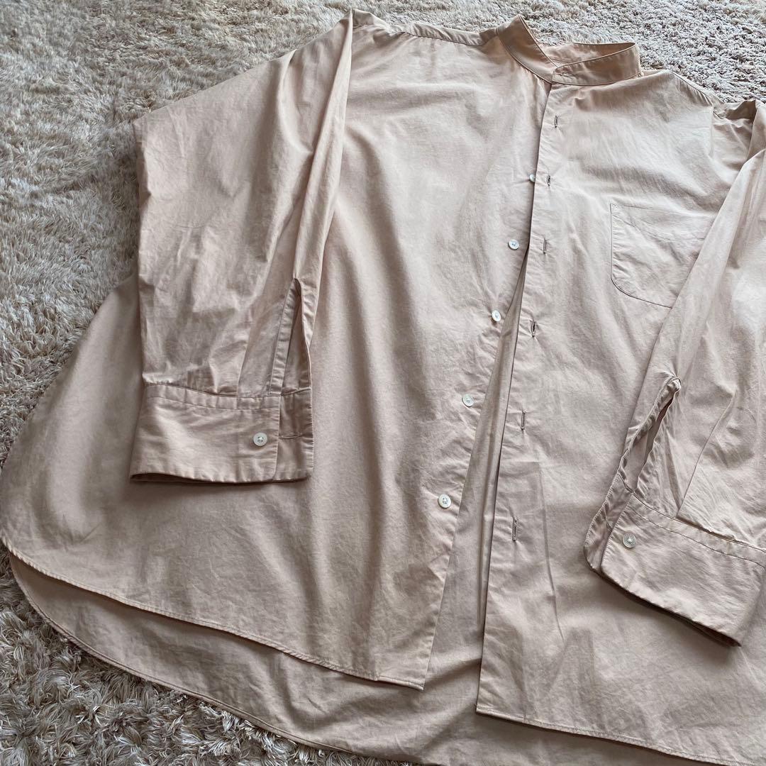 MARKAWARE マーカウェア コットンバンドカラーシャツ 2