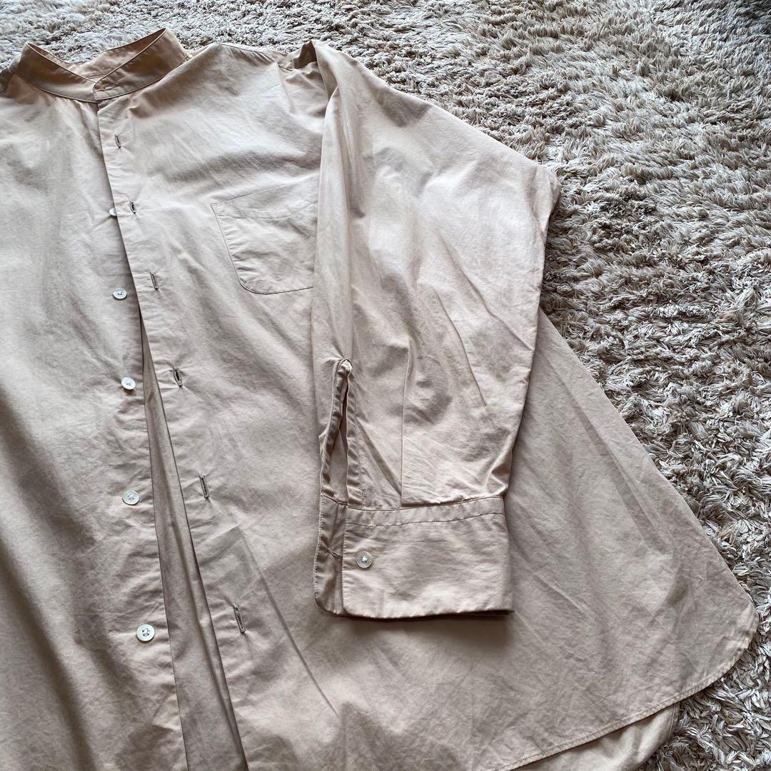 MARKAWARE マーカウェア コットンバンドカラーシャツ 2