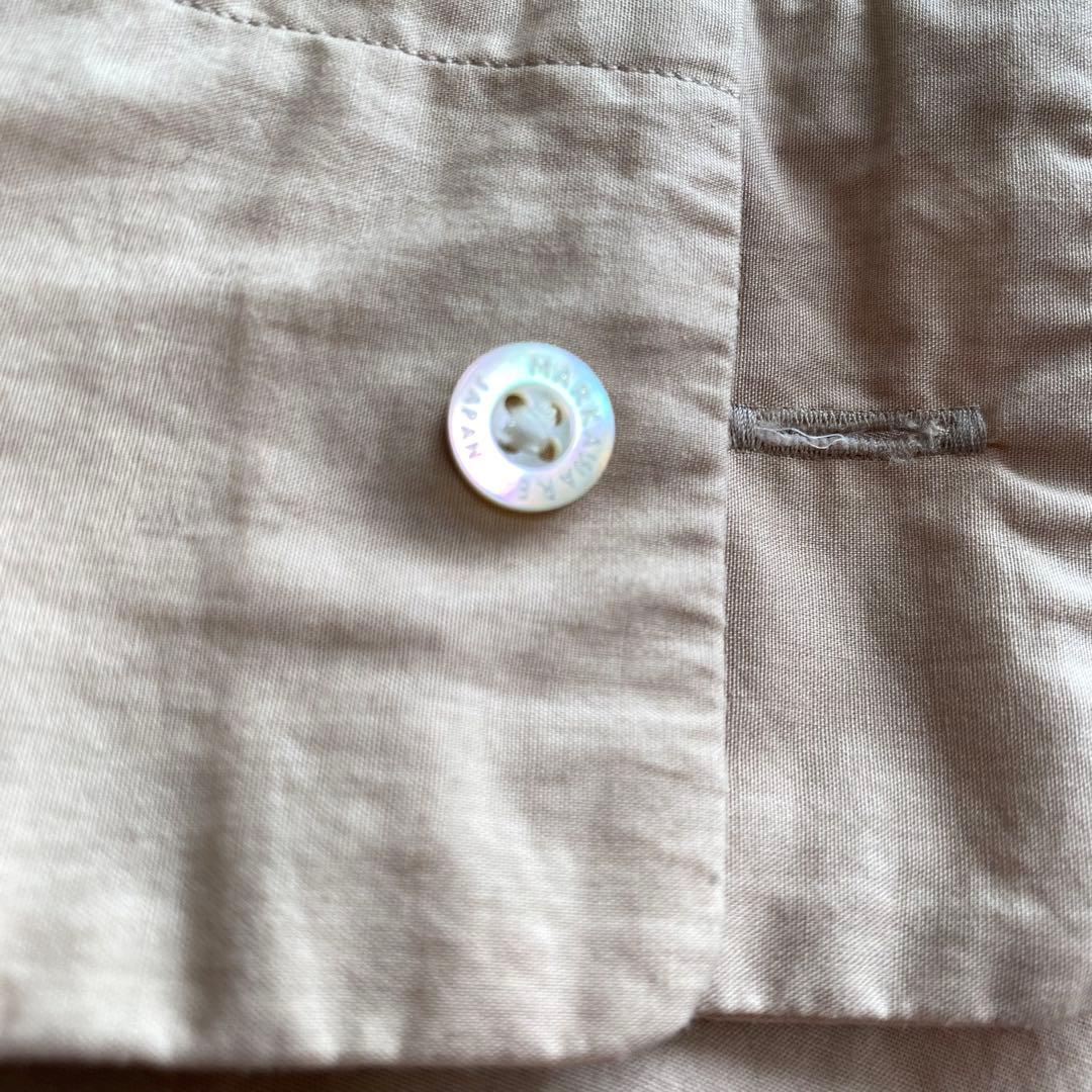 MARKAWARE マーカウェア コットンバンドカラーシャツ 2