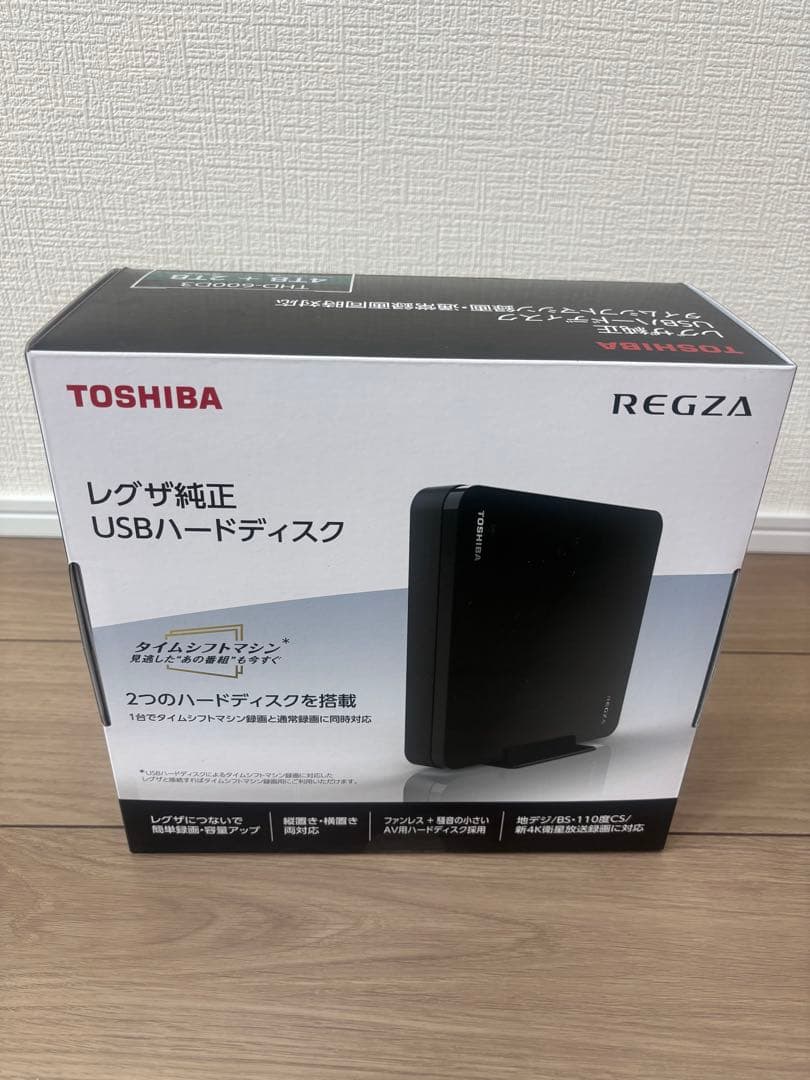 THD-600D3 4TB + 2TB ハードディスク CABLE BOX付き