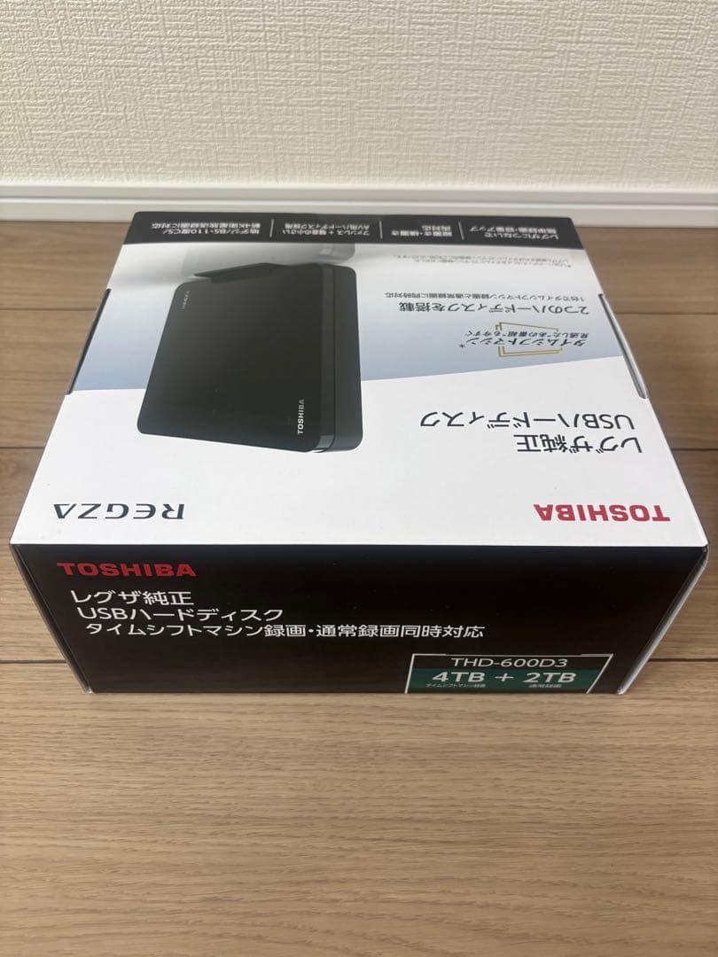 THD-600D3 4TB + 2TB ハードディスク CABLE BOX付き