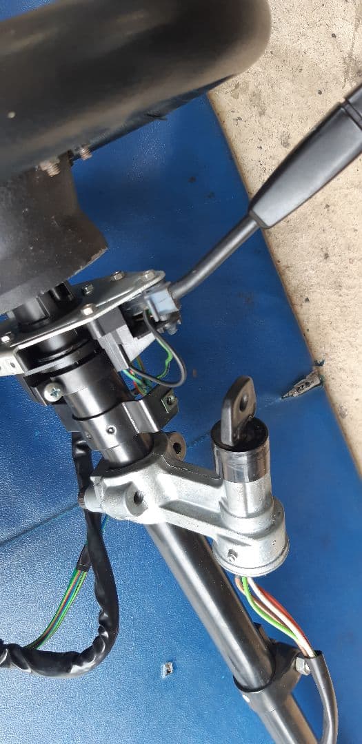 ローバーミニ　ステアリング