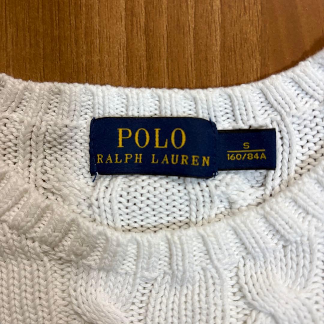 POLO RALPH LAUREN ケーブルニットS