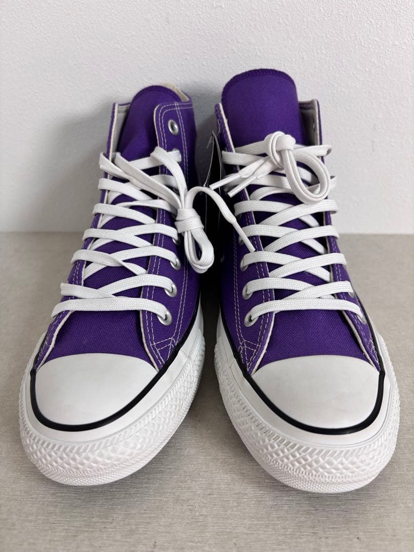 【未使用級】コンバース オールスター100 HI パープル 27.5cm タグ付