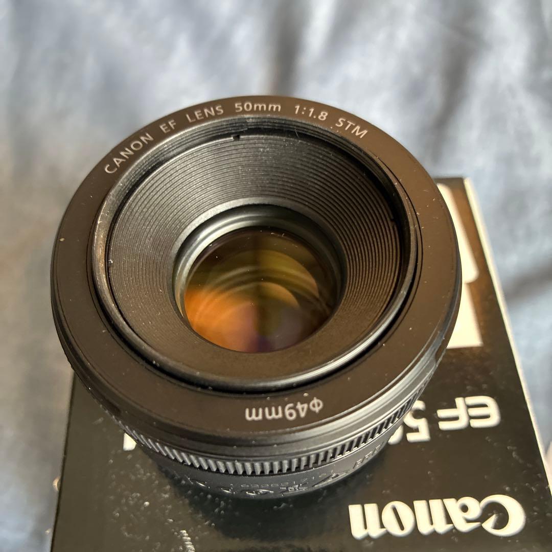 レンズ　canon EF50mm f/1.8 stm