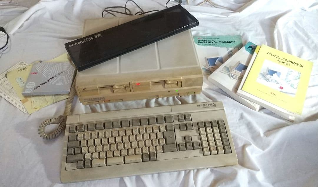 NEC PC-8801FA 本体 動作確認済み