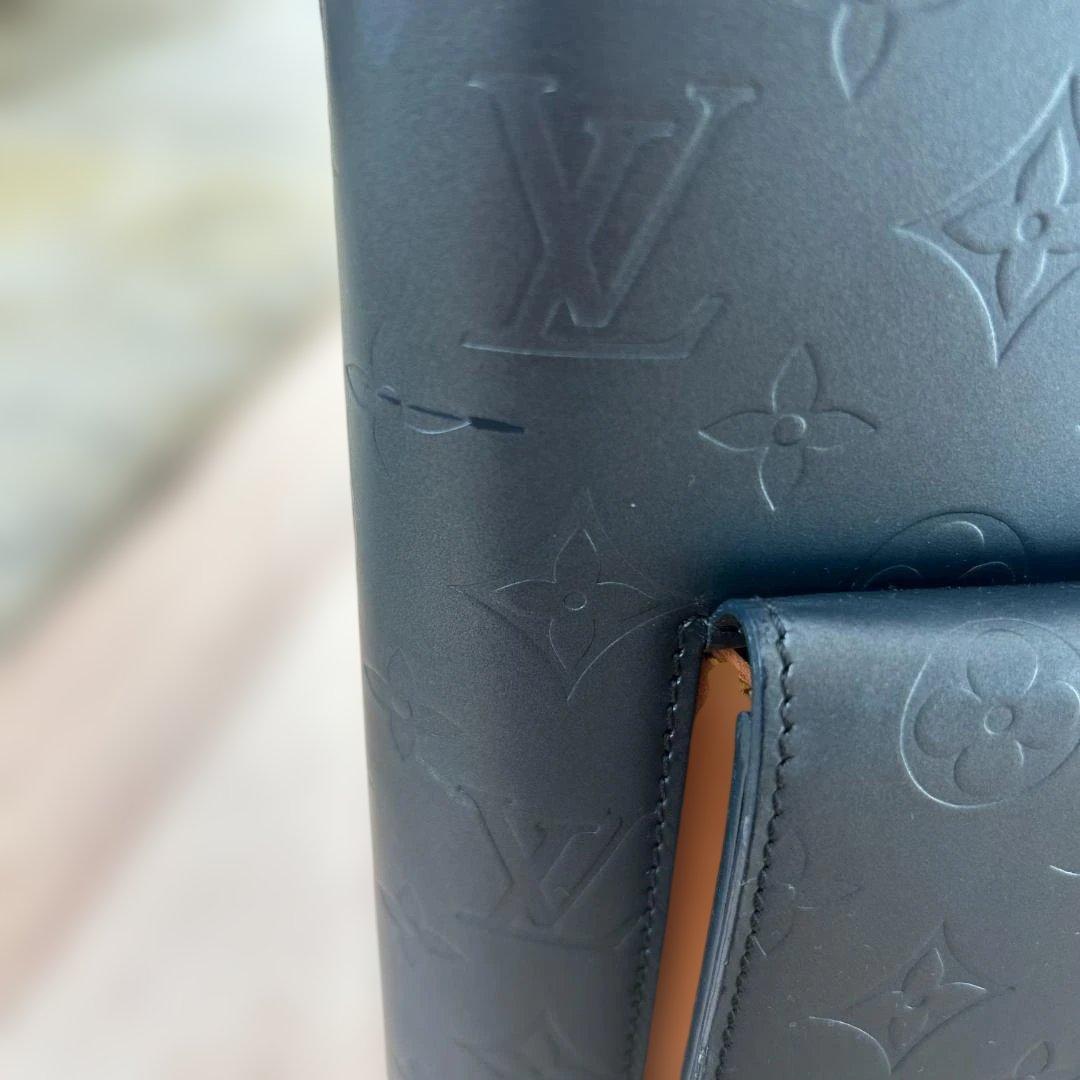 Louis Vuitton ダークブルー トートバッグ